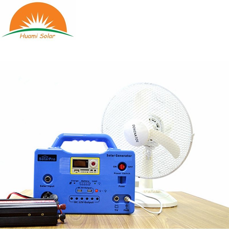 Huami 20W Camping Use MP3 Radio Function Solar System Generator Solar Kit image28